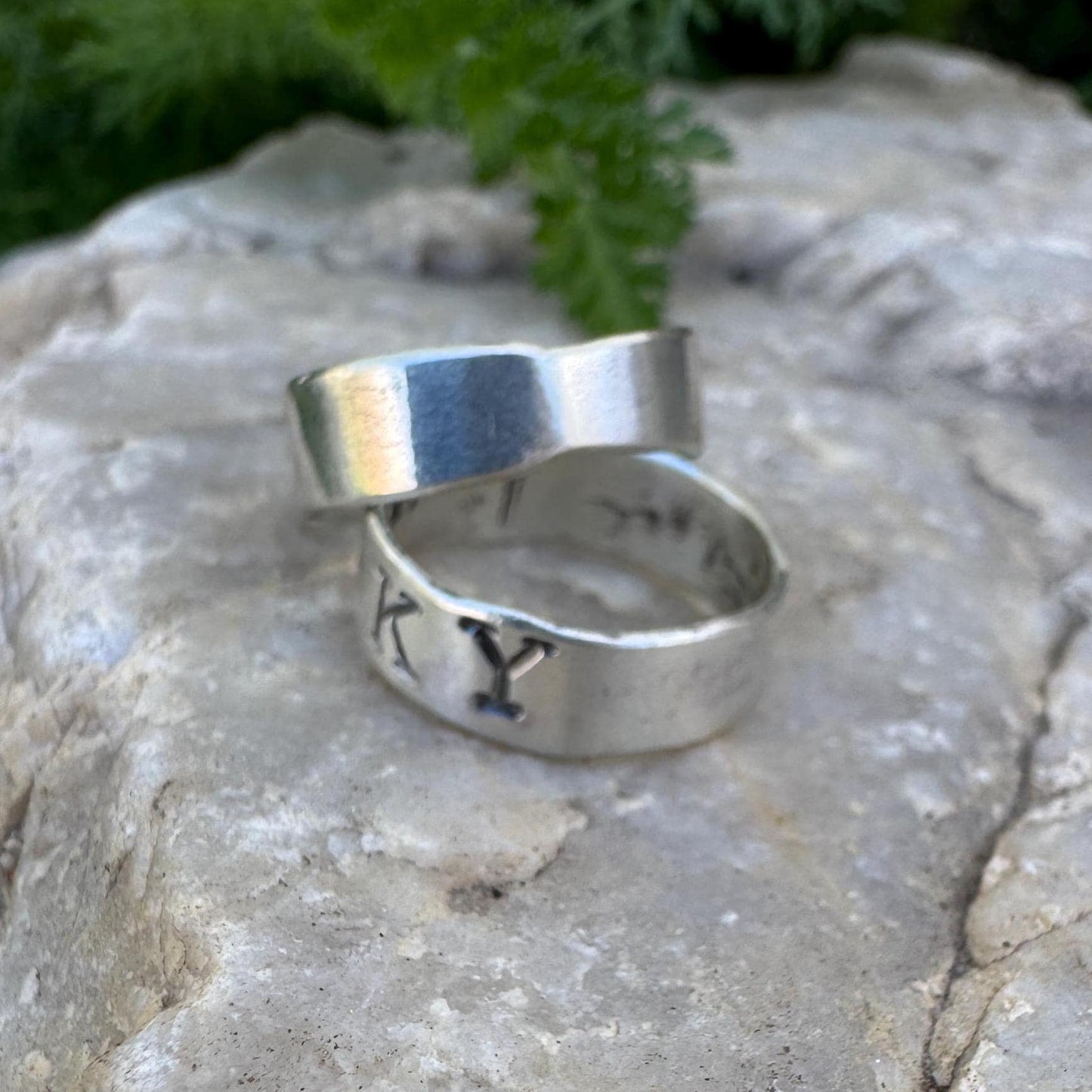 MADE TO ORDER customized sterling silver stackers